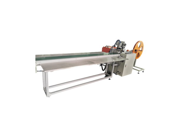 Automatic edge strip scraping machine