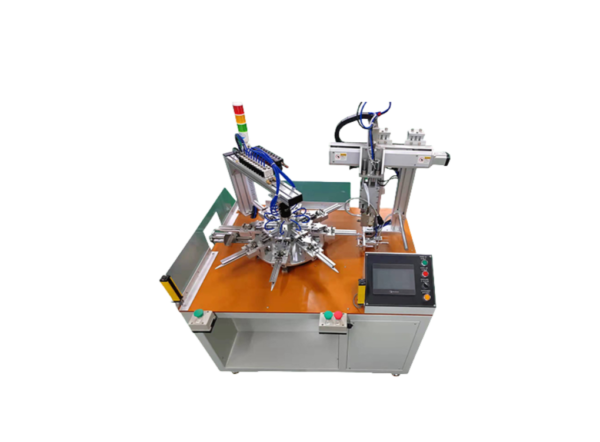 Filter element rounding machine