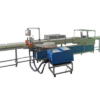 Continuous welting machine on both sides