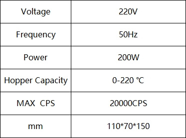 300NE high-speed spray gun technical parameters