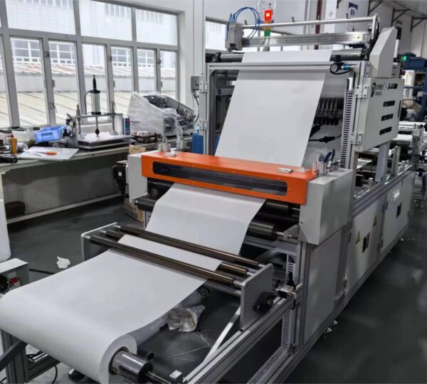 Fully automatic fiberglass origami glue injection production line