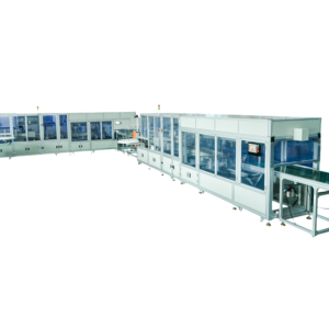 Fully automatic four-sided welt production line for automobile air conditioning filters