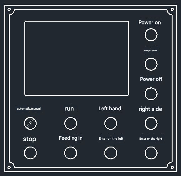 PLC Control and Touchscreen Operation