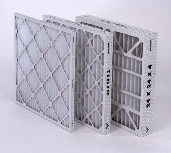 Precision pleated filters pleat pitch