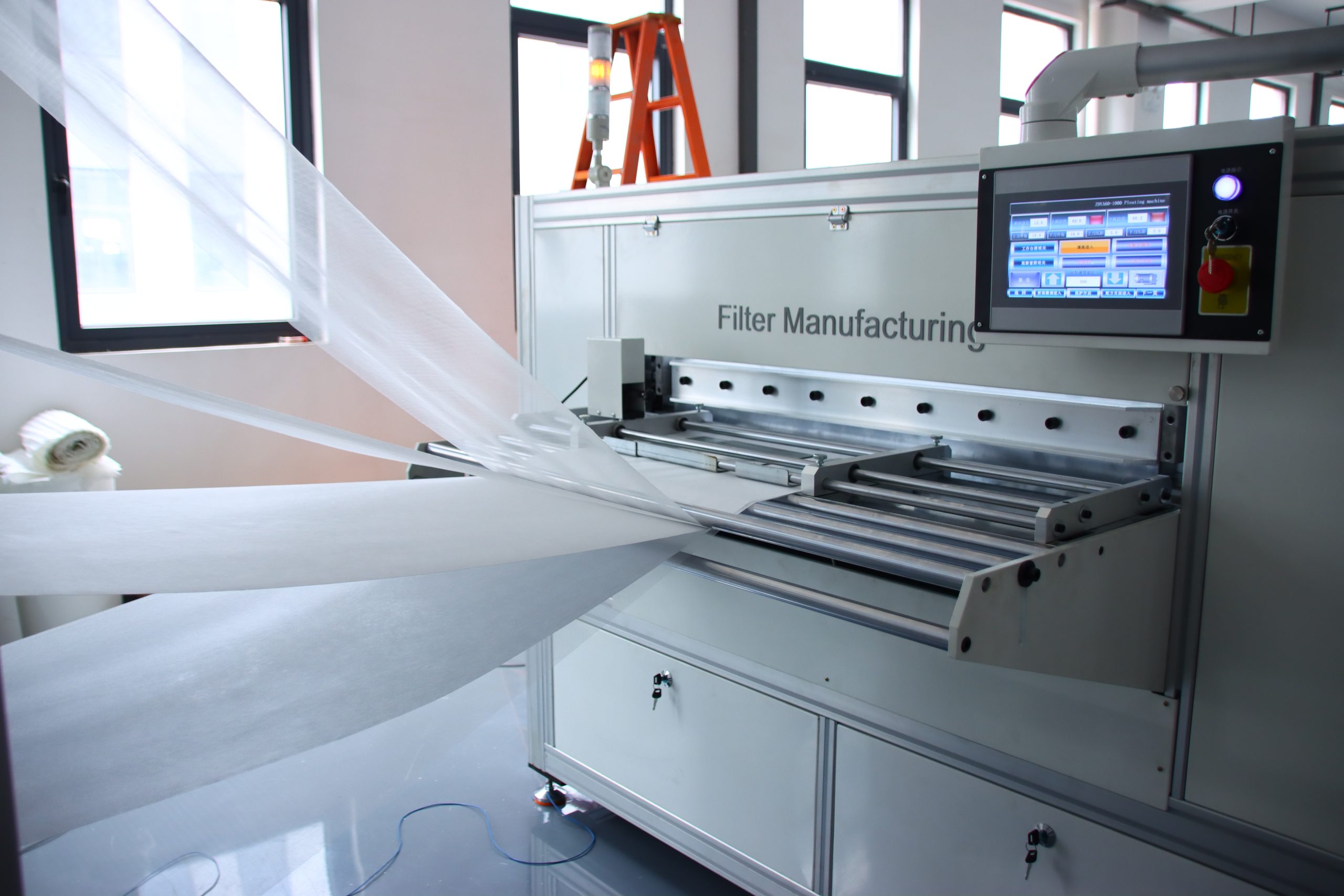 Filter Paper Pleating Machine