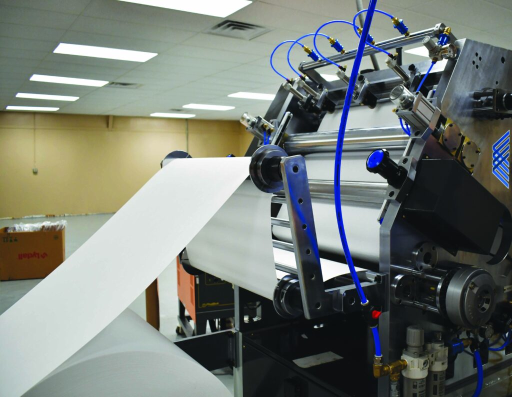 Faltmaschine für Filter