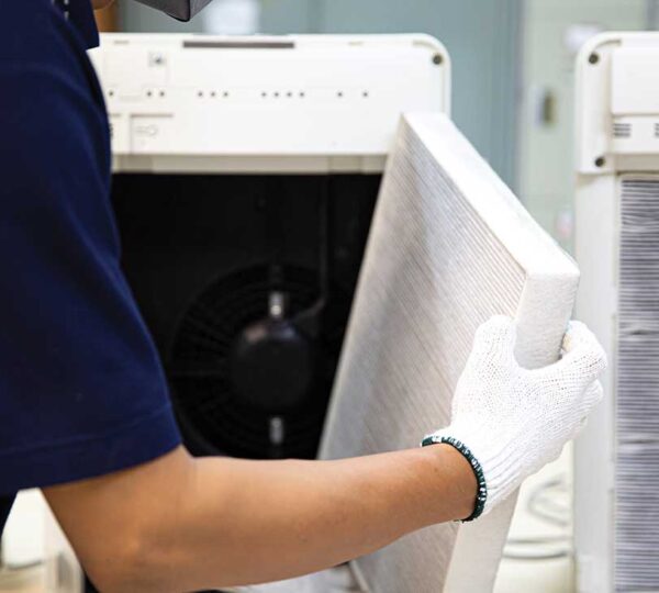 air filter pleating machine